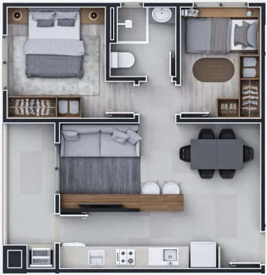 Apartamento à Venda no Centro de Marau RS